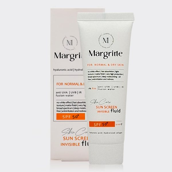 فلوئید ضد آفتاب پوست نرمال تا خشک مارگریت Margritte Normal & Dry Skin Sun Screen Fluid 50ml